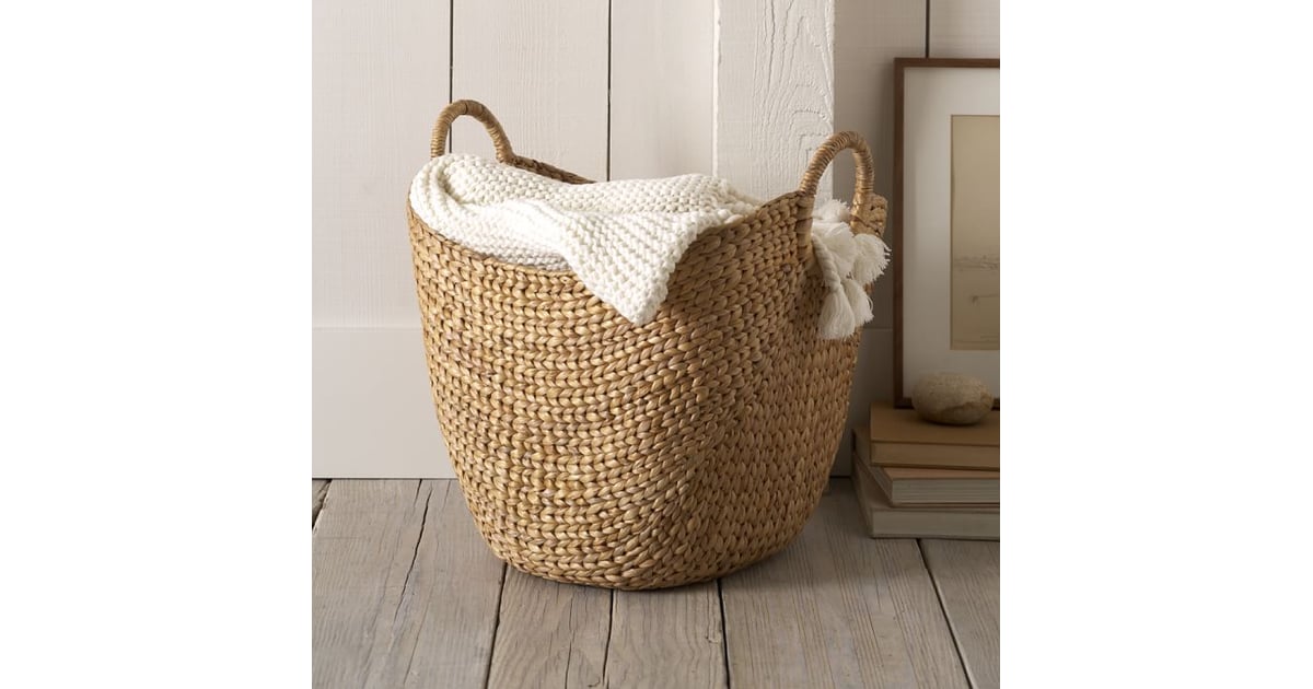 For Pillows and Blankets Stylish Storage Bins and Baskets POPSUGAR