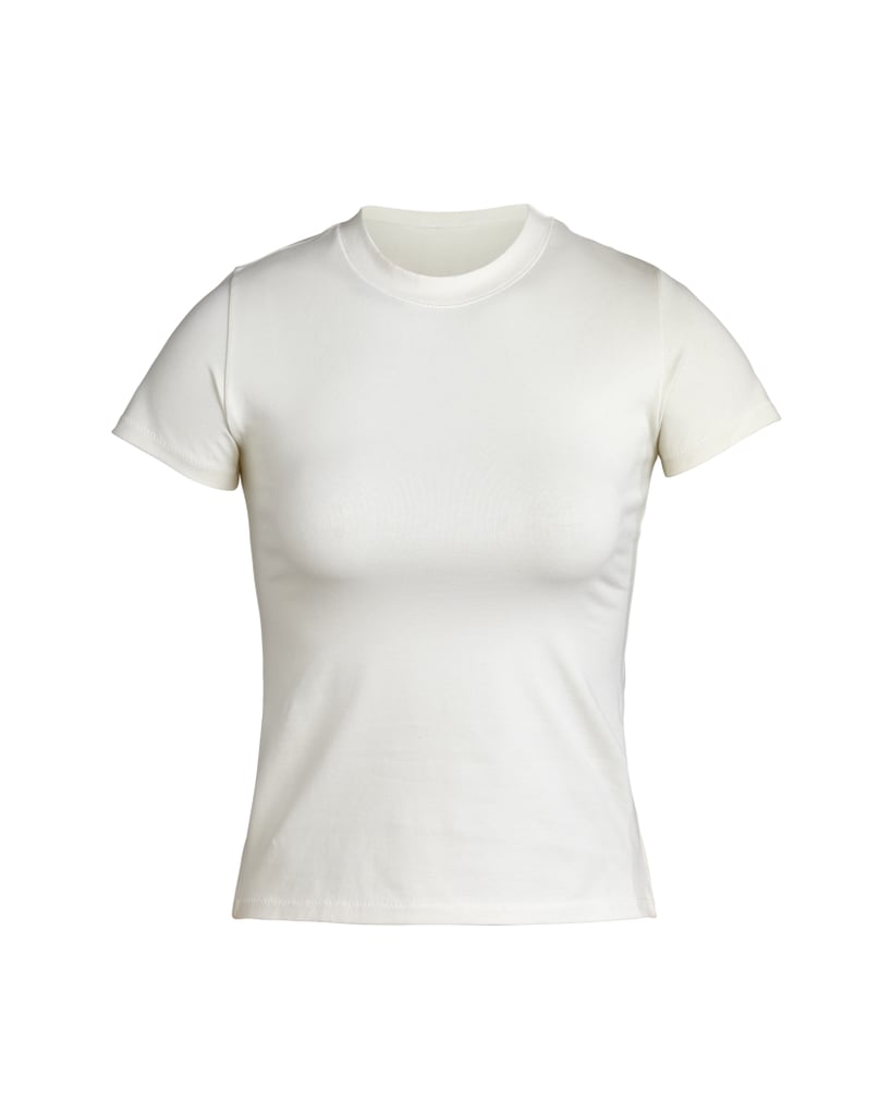 Skims Cotton Tee in Bone