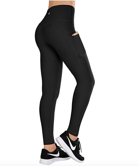 PAVOI ACTIVE Black Seamless Leggings, Black, X-Small 