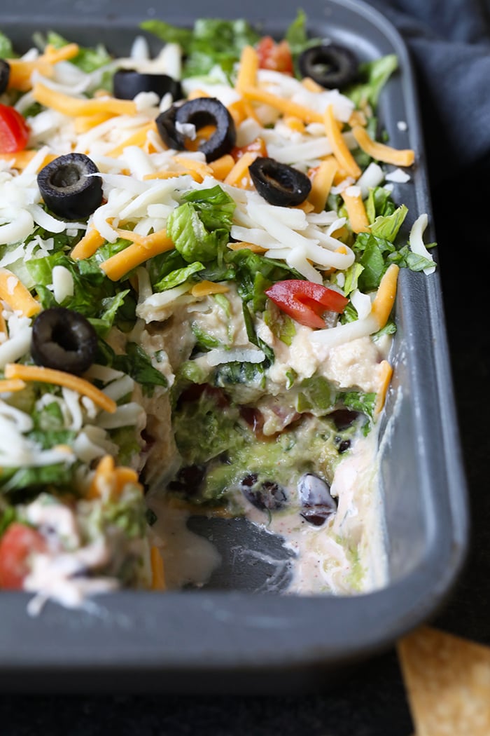 7-Layer Greek Yogurt Taco Dip