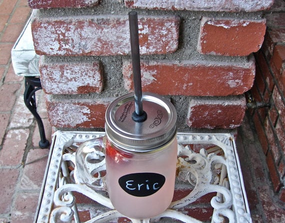 personalized mason jar tumblers