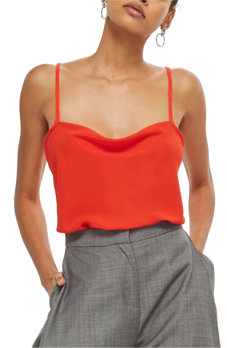 Topshop Cowl Neck Camisole