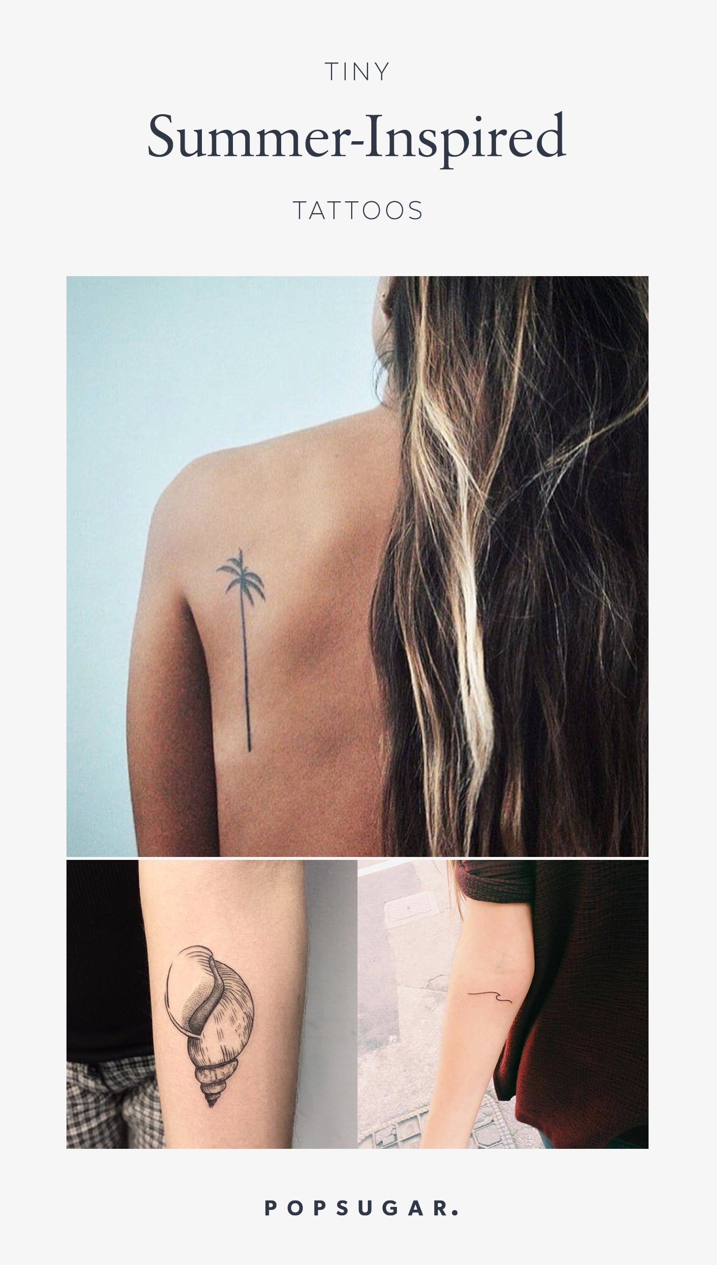 15 Beachthemed tattoos to get to feel like youre on holiday
