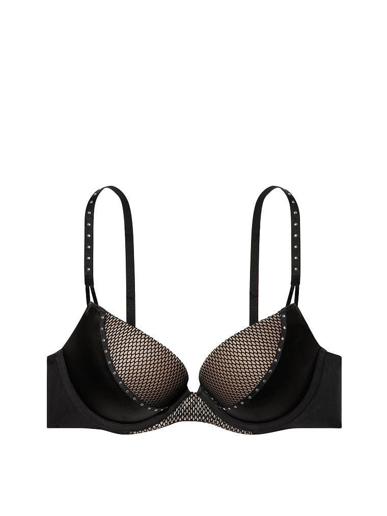 Fishnet Push-Up Bra