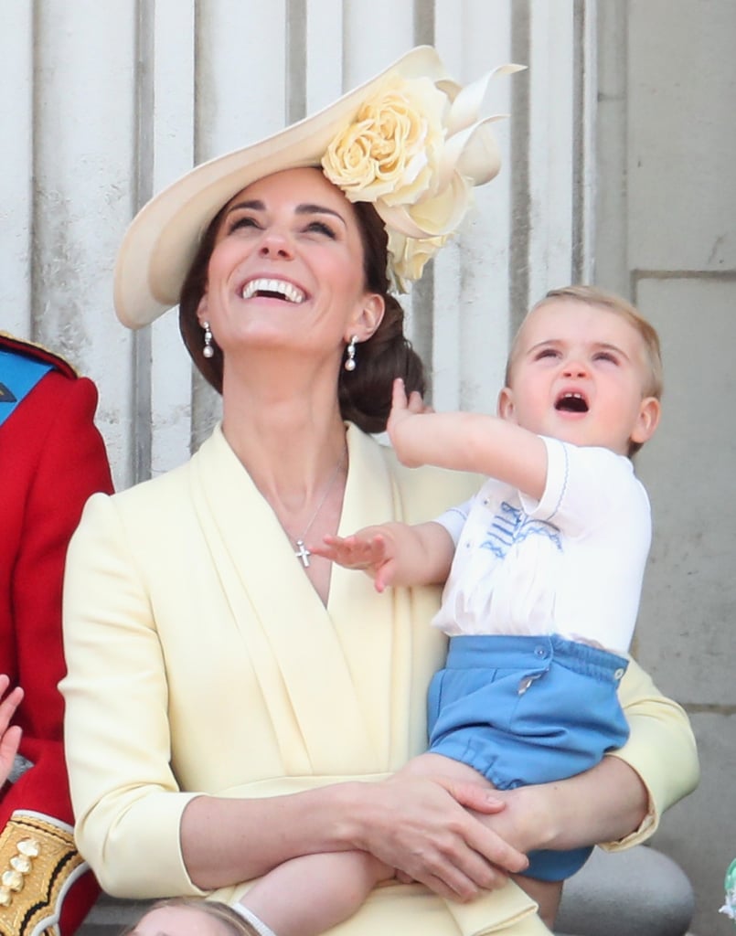 Photos of Kate Middleton Holding Baby Louis