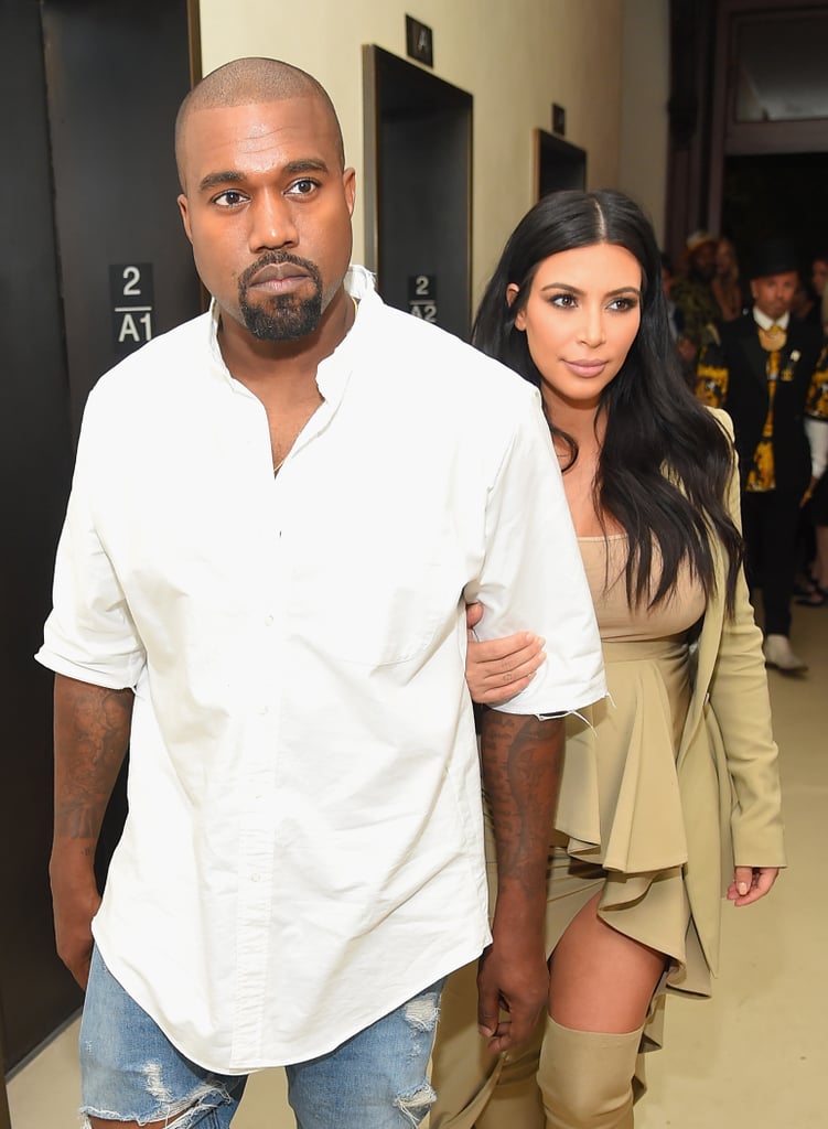 Kim Kardashian and Kanye West in NYC September 2015