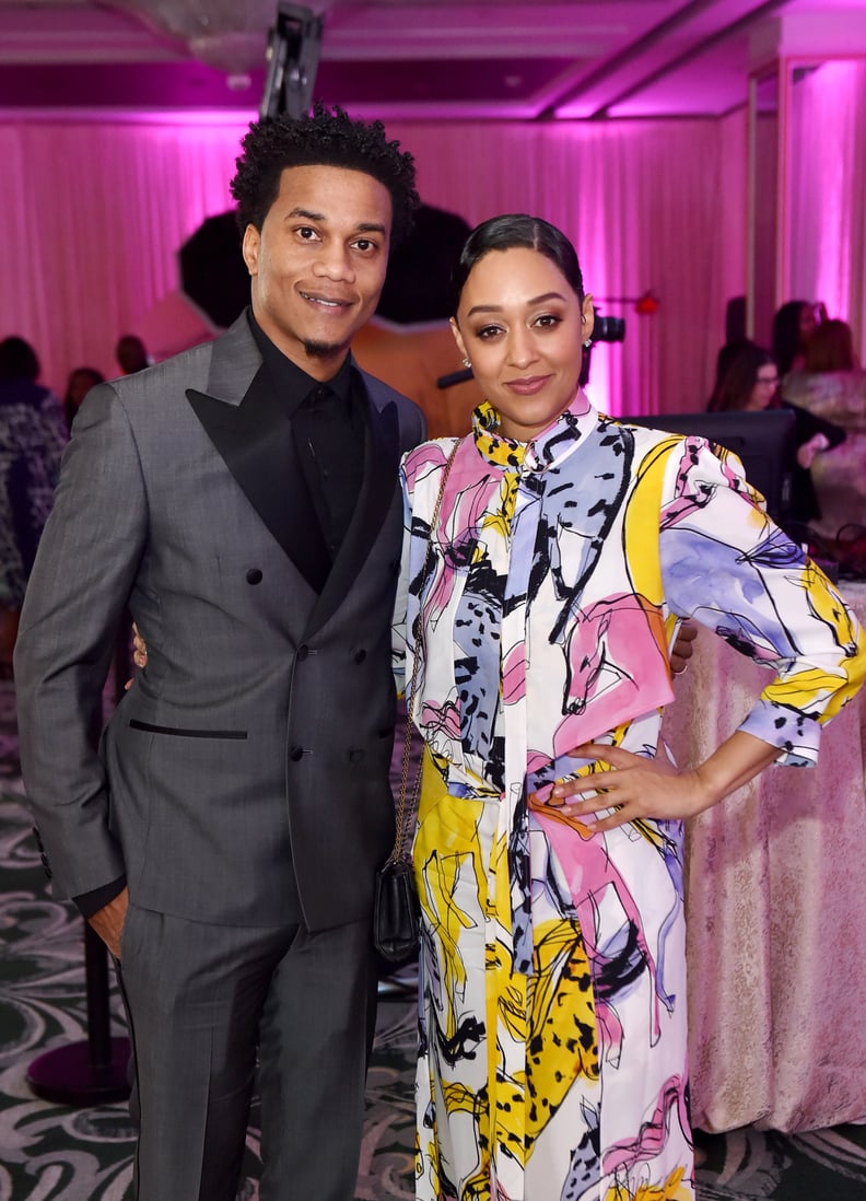 BEVERLY HILLS, CALIFORNIA - FEBRUARY 06: (L-R) Cory Hardrict and Tia Mowry-Hardrict attend the 2020 13th Annual ESSENCE Black Women in Hollywood Luncheon at Beverly Wilshire, A Four Seasons Hotel on February 06, 2020 in Beverly Hills, California. (Photo b
