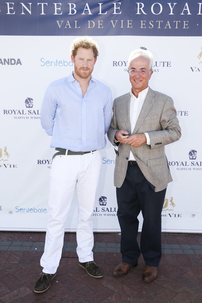 Prince Harry at Sentebale Royal Salute Polo Cup 2015