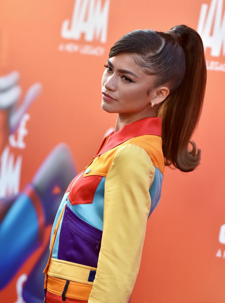 See Zendaya's Moschino Outfit at the Space Jam 2 Premiere