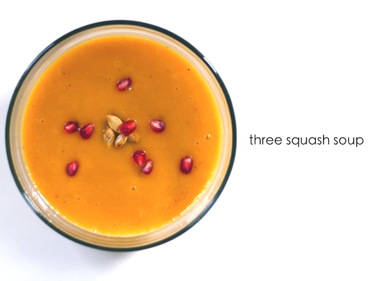 Three-Squash Soup