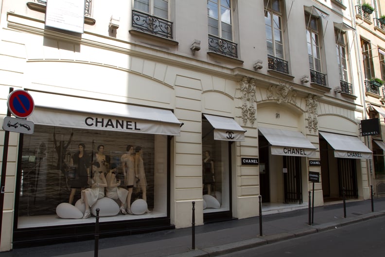 Coco Chanel opened her store on Rue Cambon in Paris in 1910.