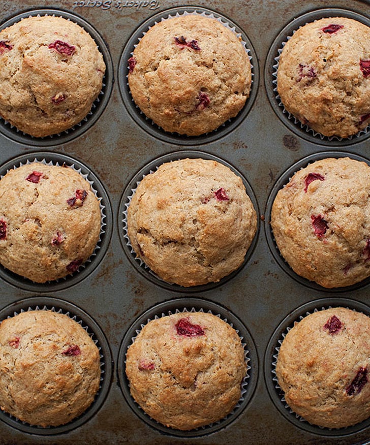 Spelt Strawberry Muffins