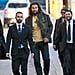Jason Momoa Arriving at Jimmy Kimmel Live January 2017