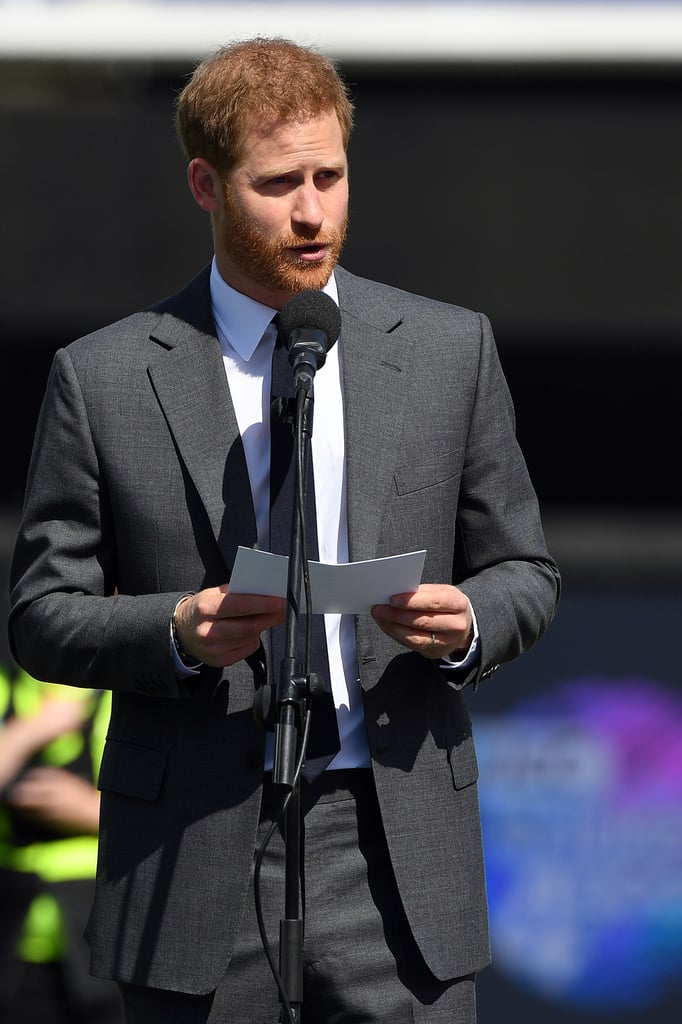 Prince Harry at Opening of Cricket World Cup 2019