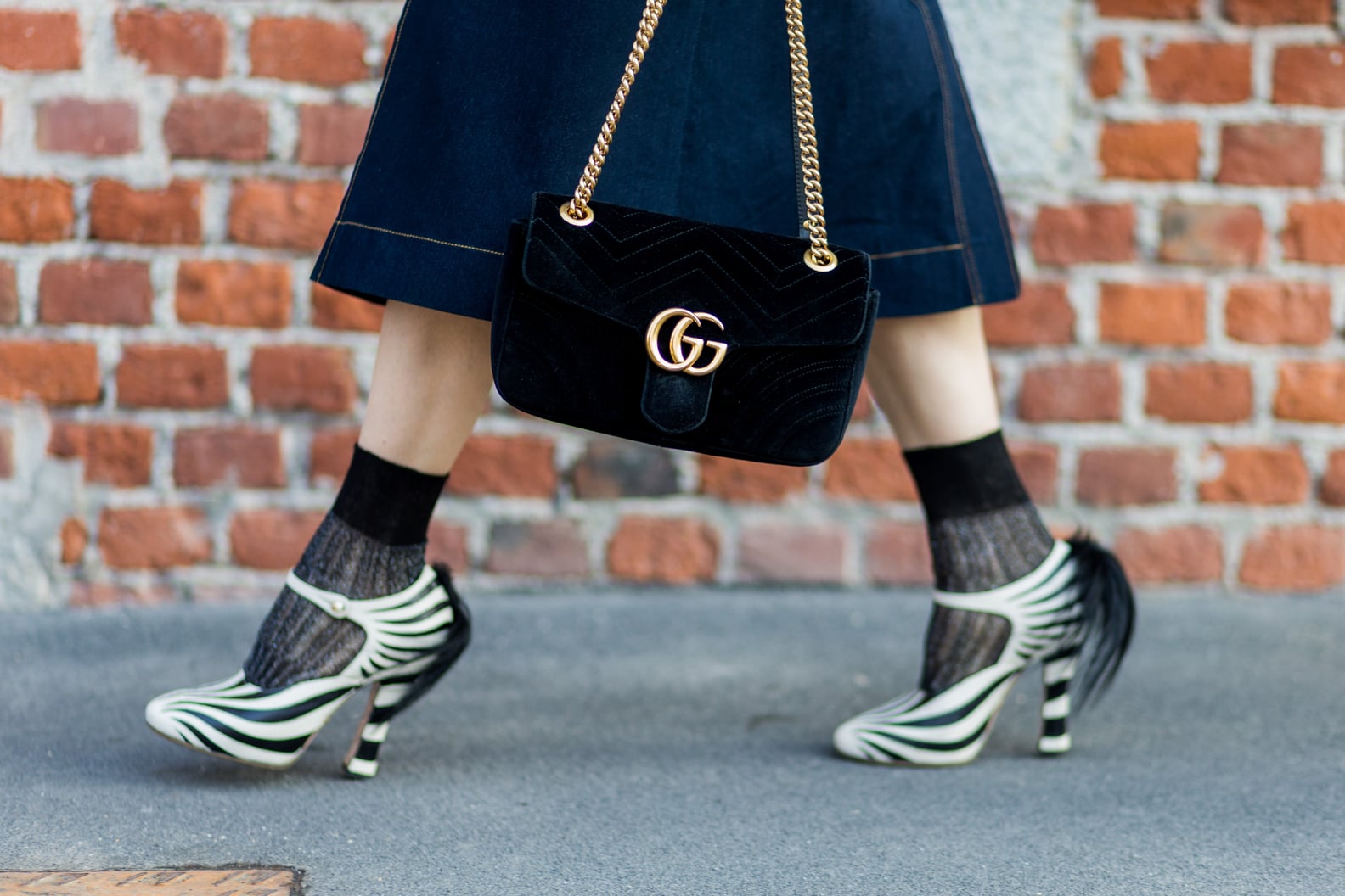 Statement Socks Street Style Trend | POPSUGAR Fashion