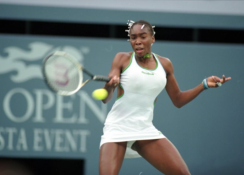 Venus Williams Competing at the US Open in 1999