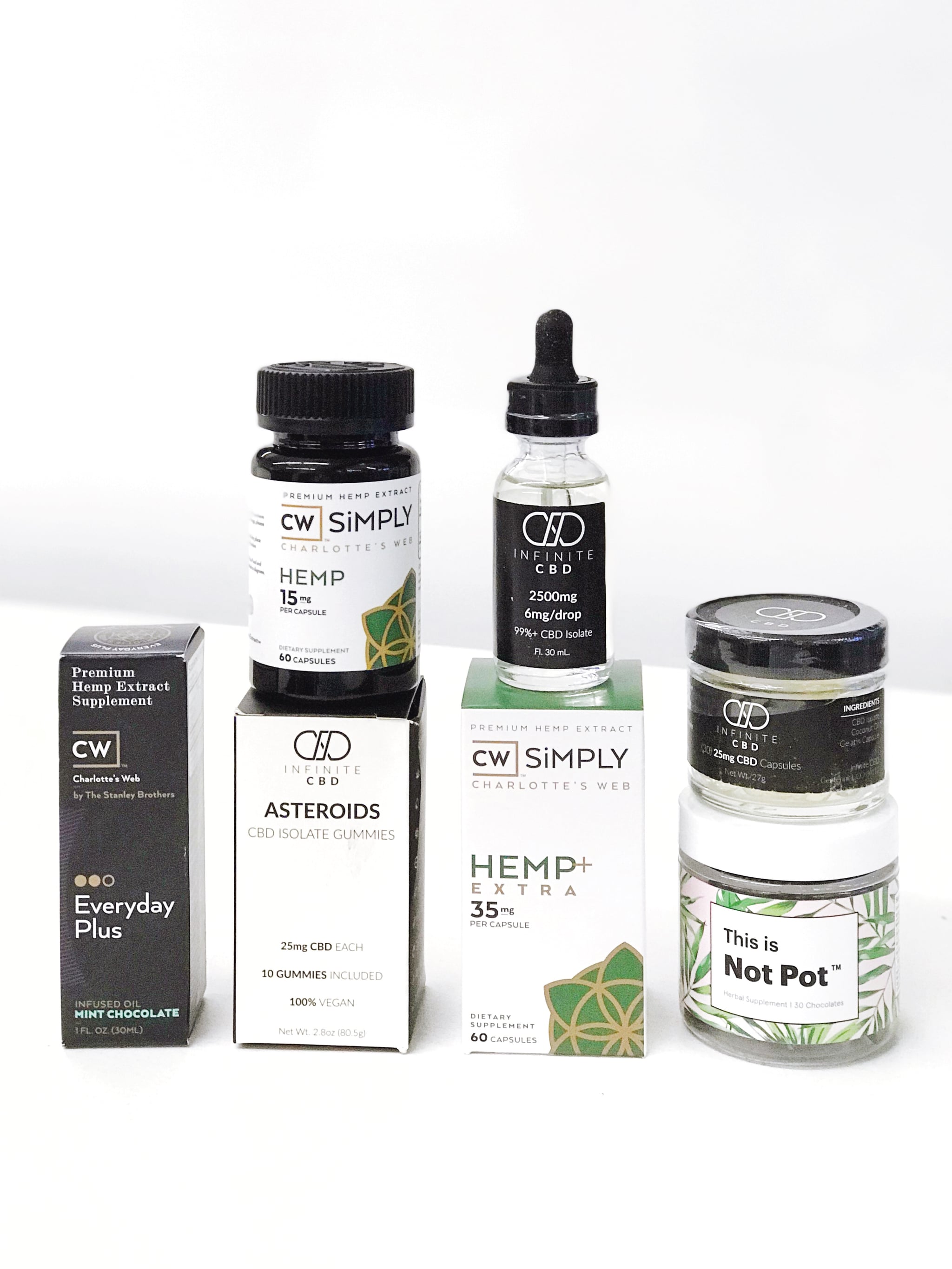 Infinite CBD Isolate Capsules POPSUGAR Fitness