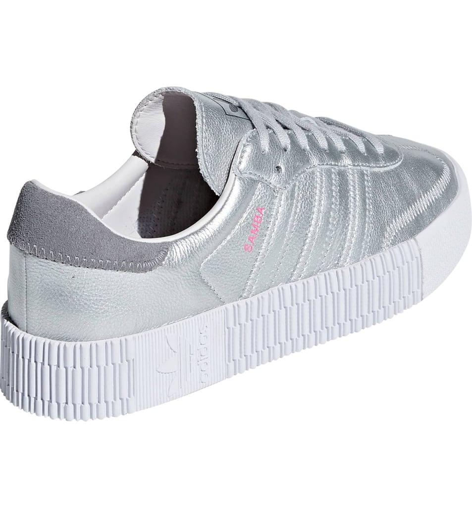 adidas sambarose silver