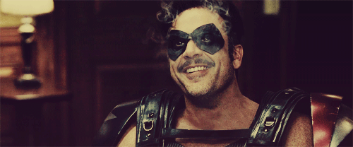 When He Wore a Mask but Still Couldn't Hide His Glorious Face