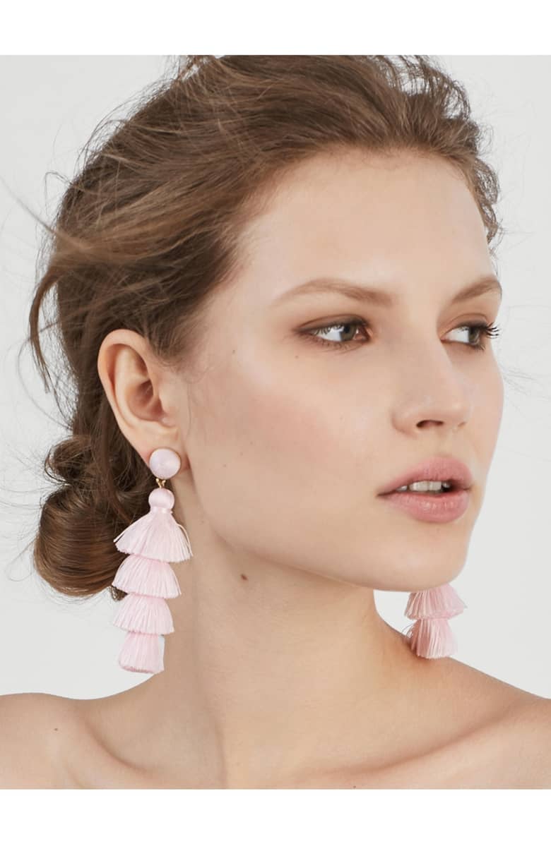 BaubleBar Gabriela Tassel Fringe Earrings