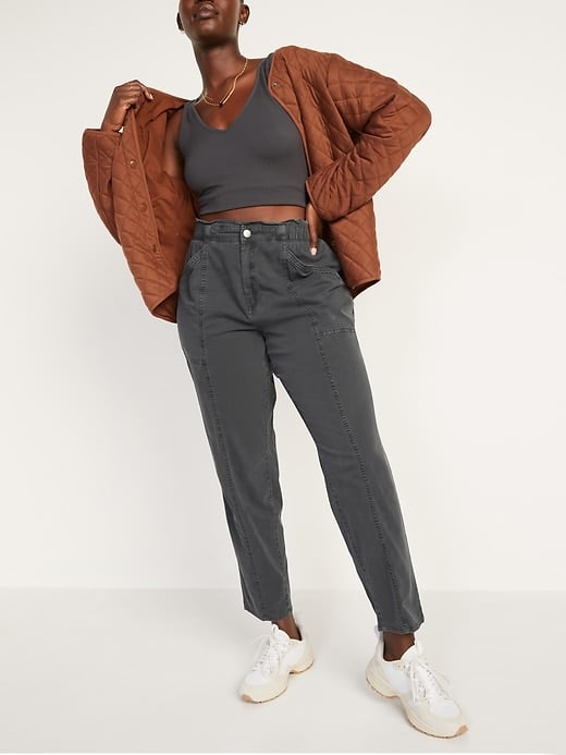 old navy high waisted utility pants