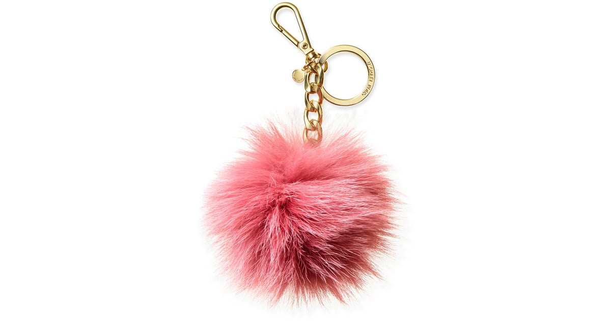 MICHAEL Michael Kors Fur Pom Pom Keychain ($38) | Gifts For Women ...