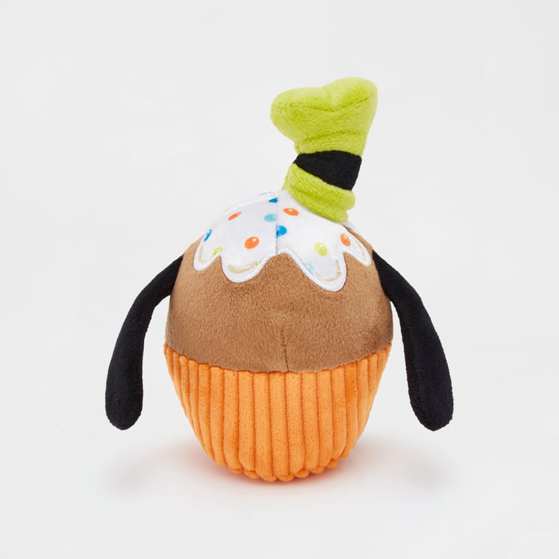 Goofy Cupcake Plush Squeaky Dog Toy