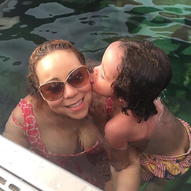 Mariah Carey Posts Pictures of Her Twins on Vacation