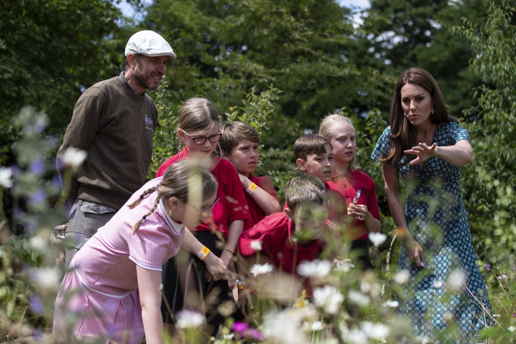 Kate Middleton Hampton Court Palace Garden Visit 2019