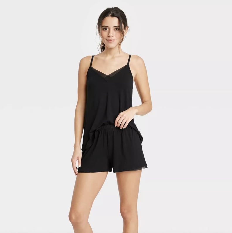 Little Black Number: Stars Above Cami and Shorts Pajama Set