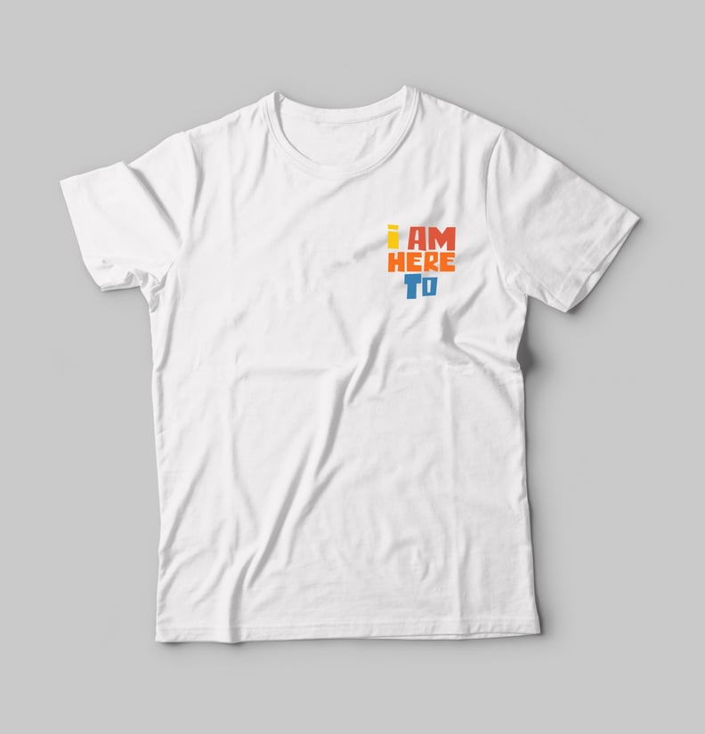 Reinserta x Iamhereto T-Shirt — Rainbow