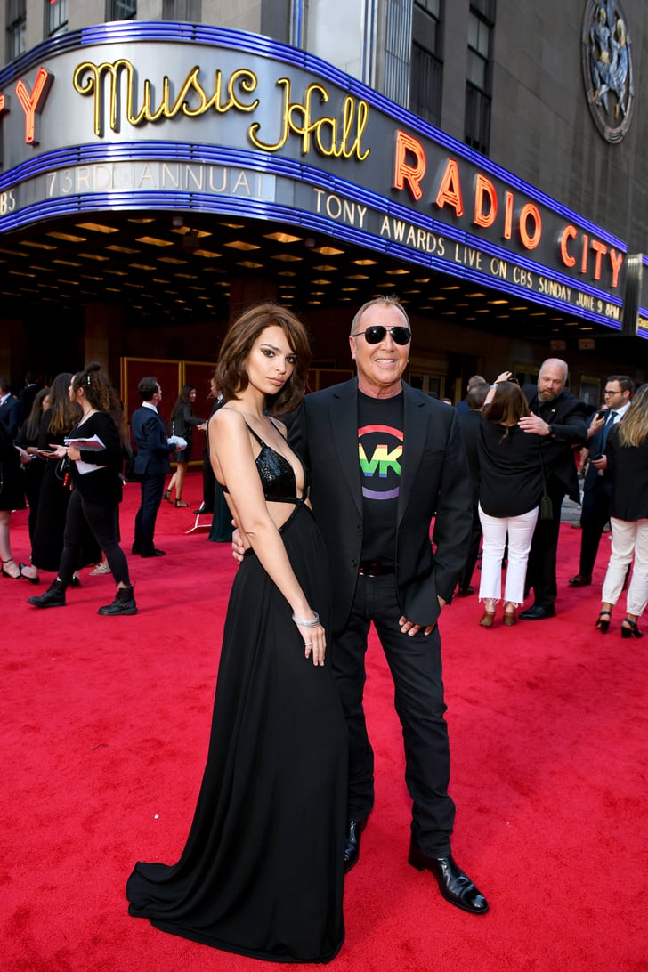 Emily Ratajkowski Black Dress at the Tony Awards 2019 | POPSUGAR