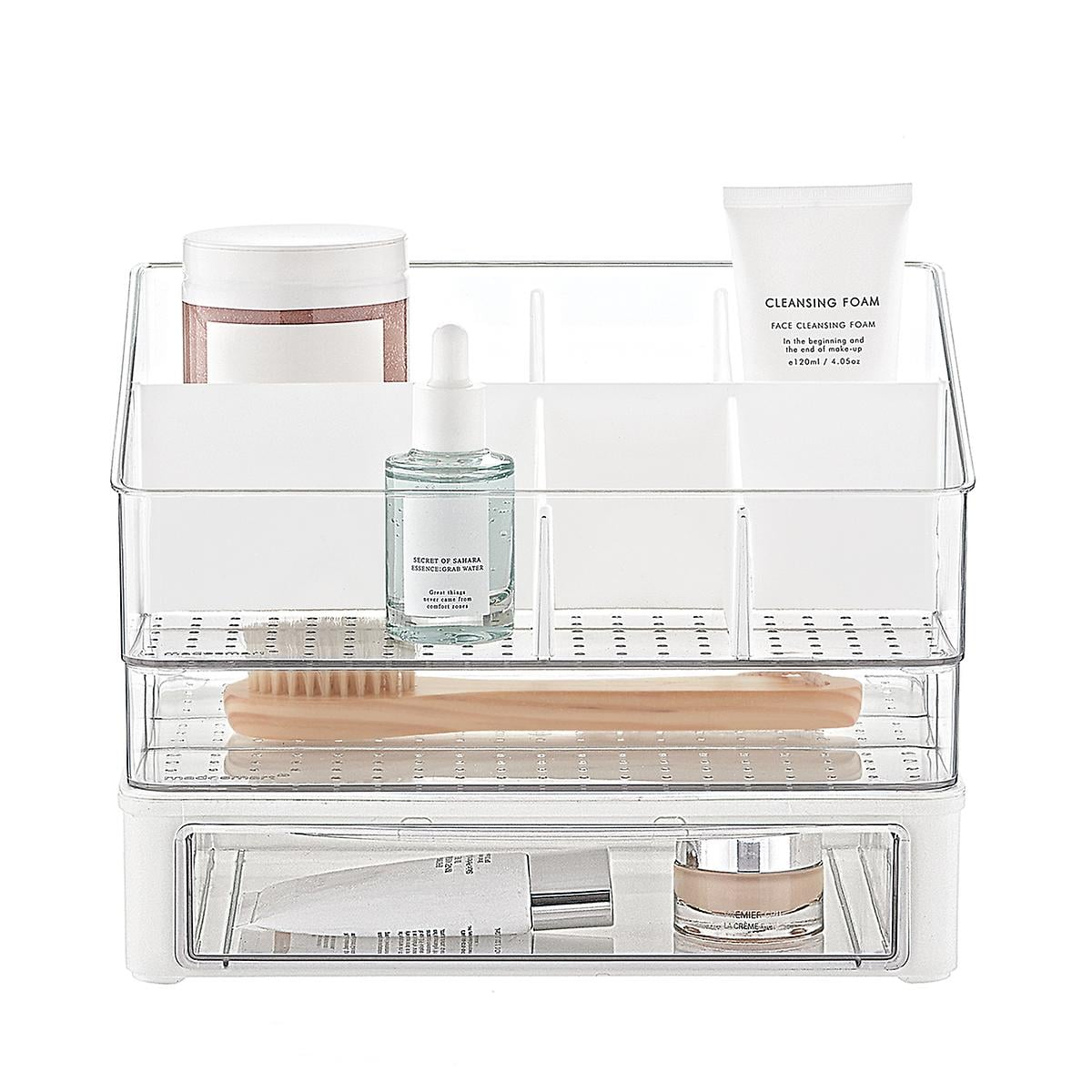 Clear Acrylic Makeup & Skin Care Storage Starter Kit
