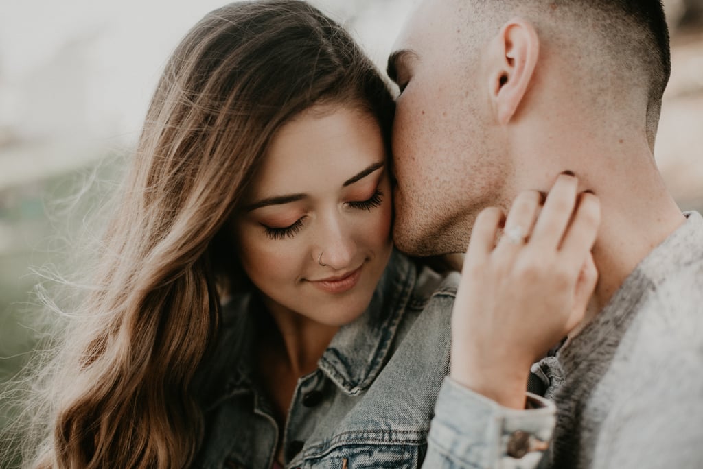 Champagne and Candy Engagement Shoot