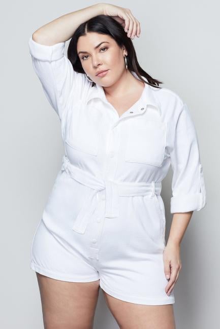 Good American Cuffed Playsuit