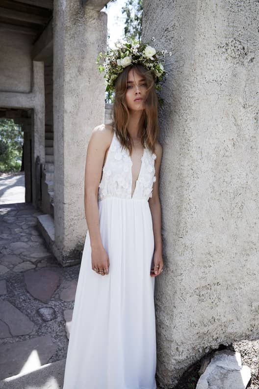 For love and lemons isabella ruffled maxi online dress