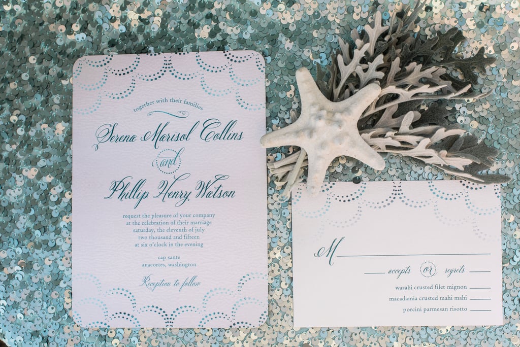 Mermaid-Inspired Wedding Shoot