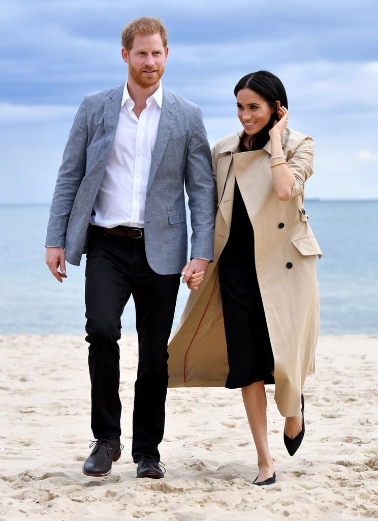 Prince Harry Holding Meghan Markle's Hand in Australia 2018