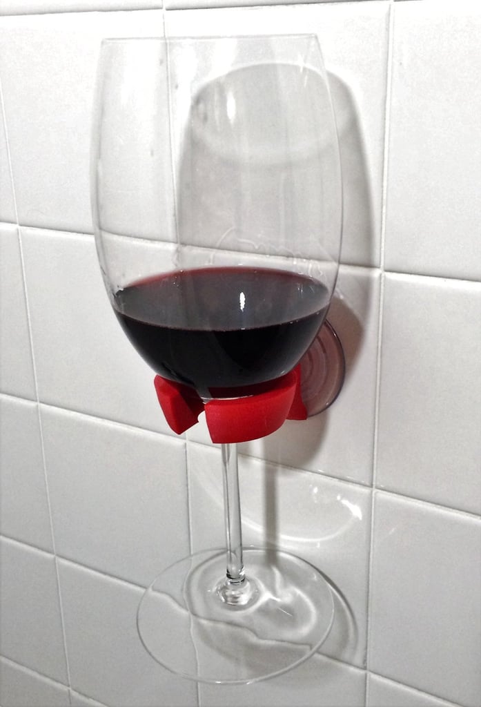 Sipski Shower Wine Glass Holder