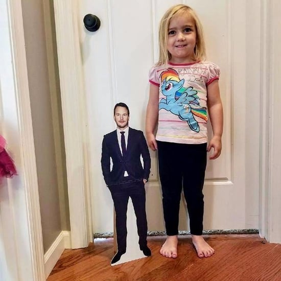 Girls Gets Chris Pratt Cut-Out For Her Birthday