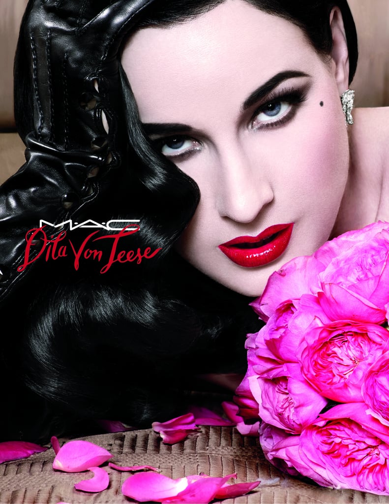 Dita Von Teese Designs Red Lipstick For MAC Cosmetics