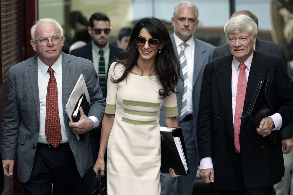 Amal Clooney Working in Greece | Pictures