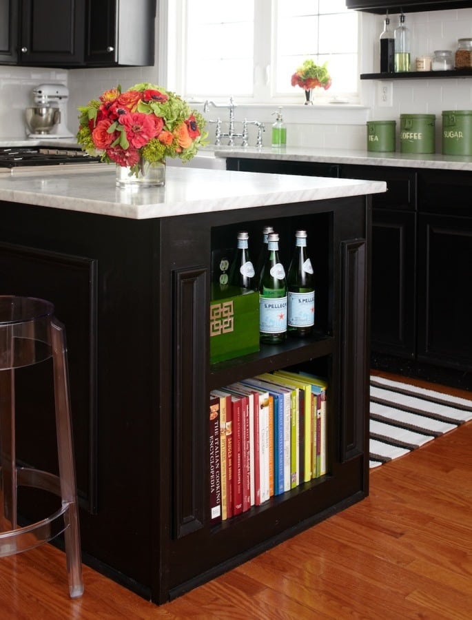 Chic Black Kitchens