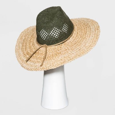 Universal Thread Colorblock Straw Panama Hat