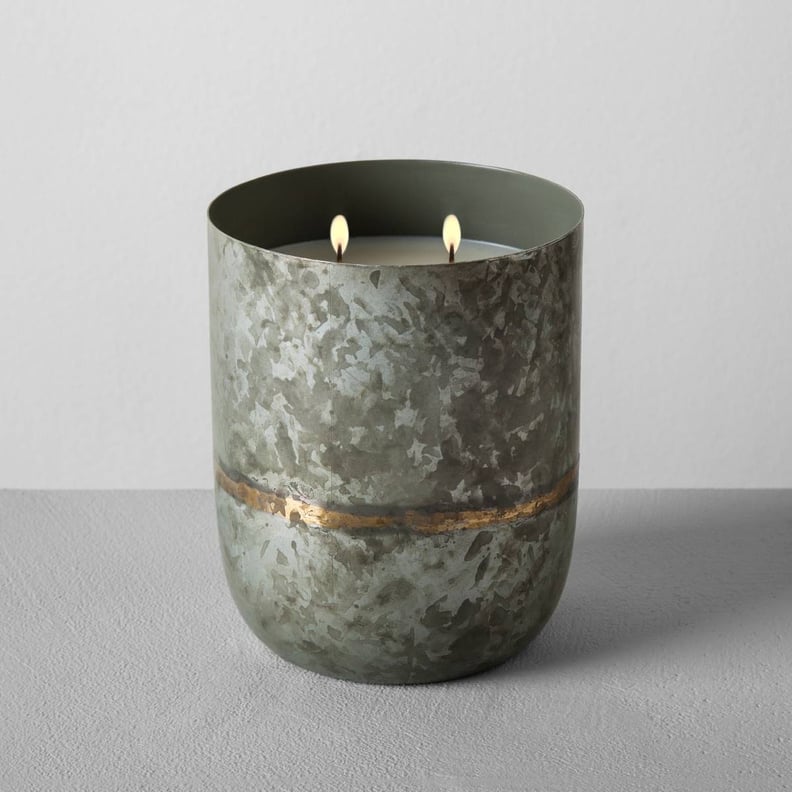 Hearth & Hand With Magnolia Galvanized Container Candle