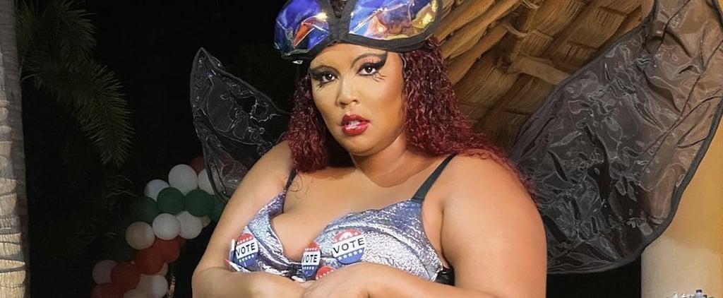 See Lizzo's Vice Presidential Debate Fly Halloween Costume