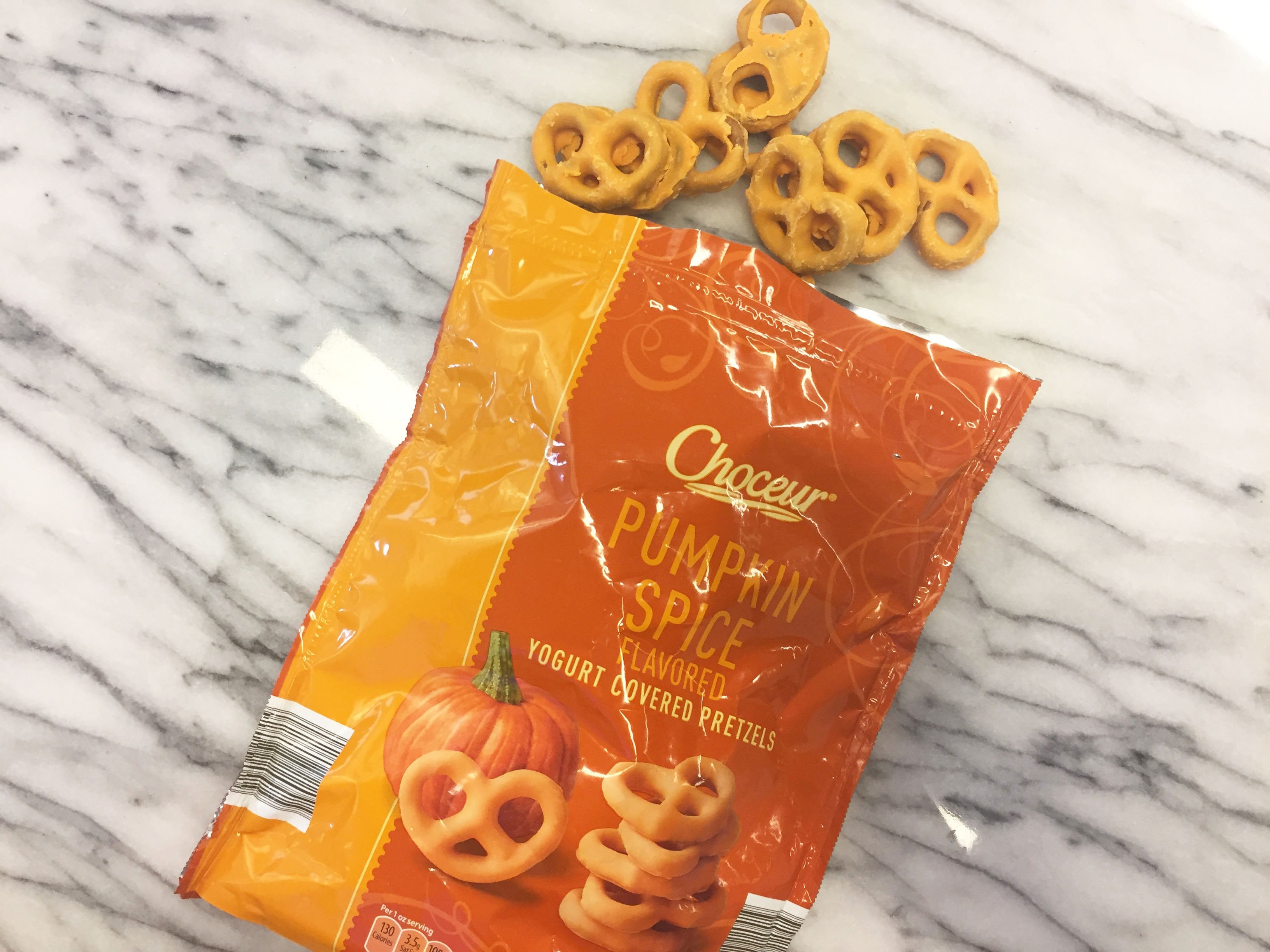 Aldi Pumpkin Spice Yogurt Pretzels POPSUGAR Food