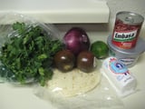 Adobo Chips With Warm Goat Cheese and Cilantro Salsa