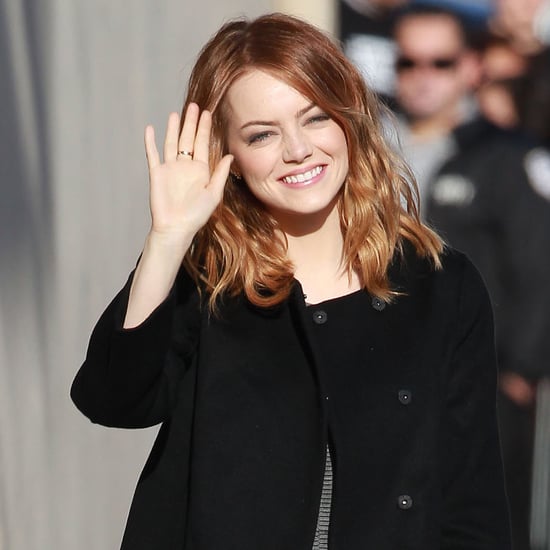Emma Stone Arriving at Jimmy Kimmel Live | March 2014