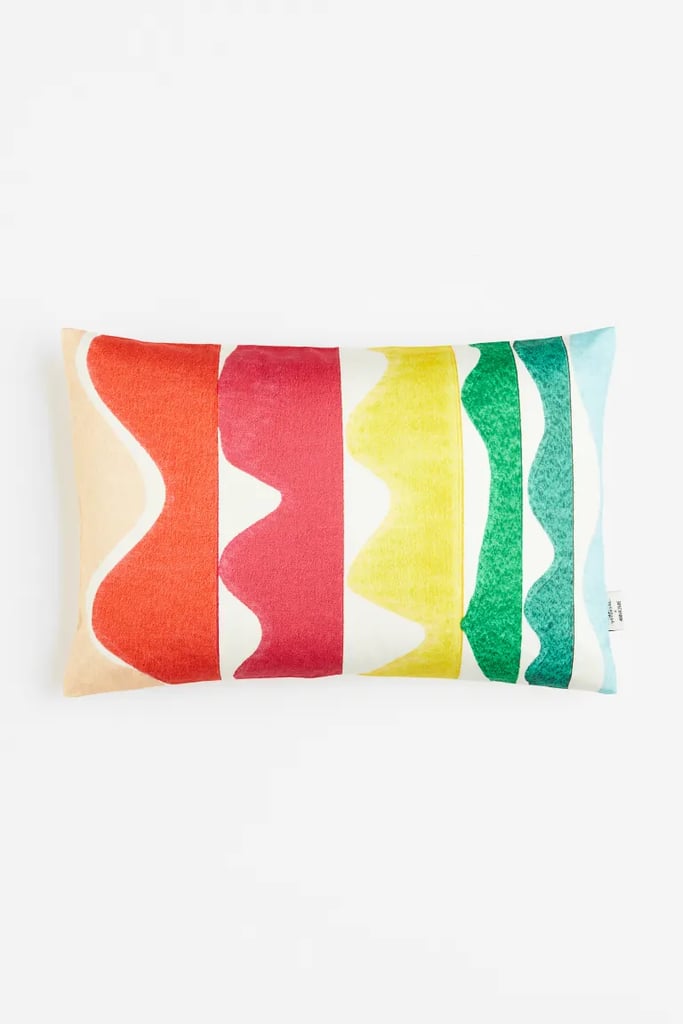 H&M Home Rectangle Satin Cushion Cover